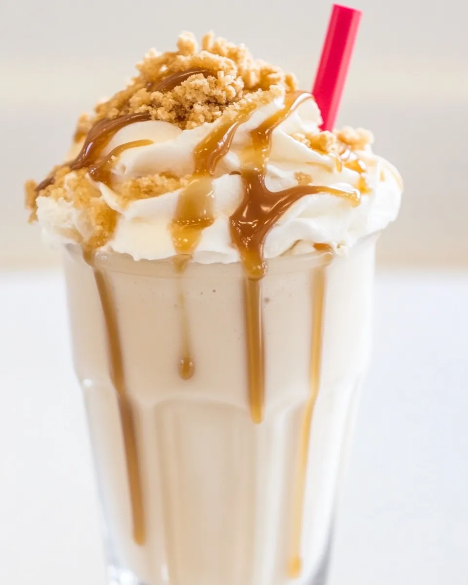 Salted Caramel Snickerdoodle Milkshake