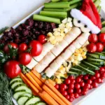 Santa Veggie Tray