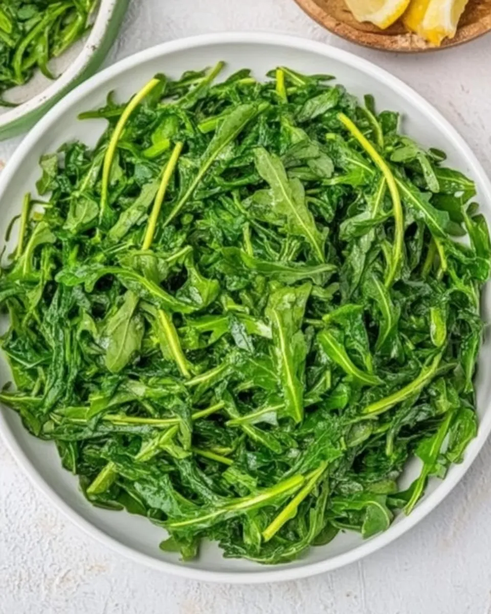 Sautéed Arugula