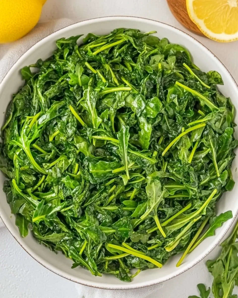 Sautéed Arugula