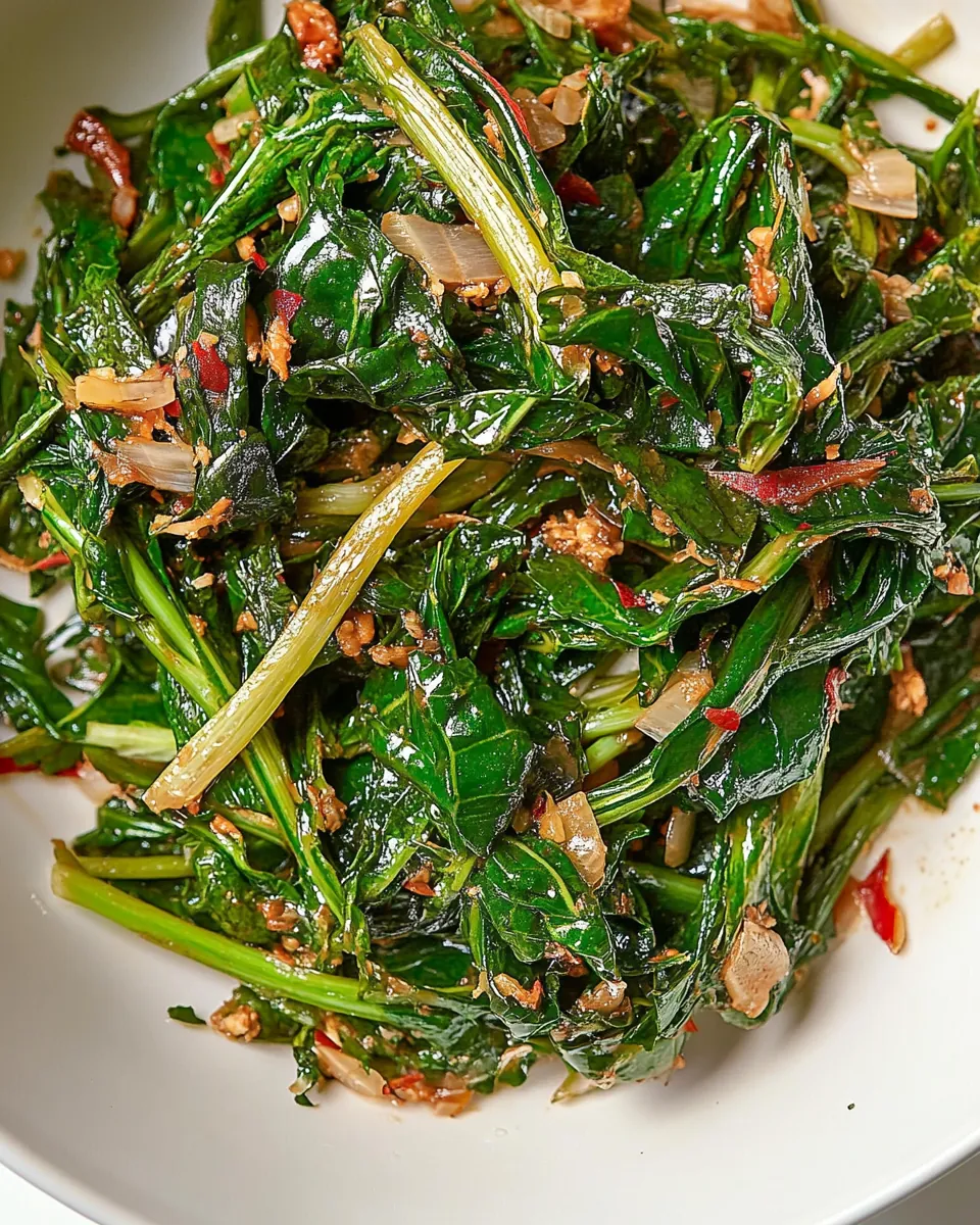 Sautéed Italian Dandelion Greens