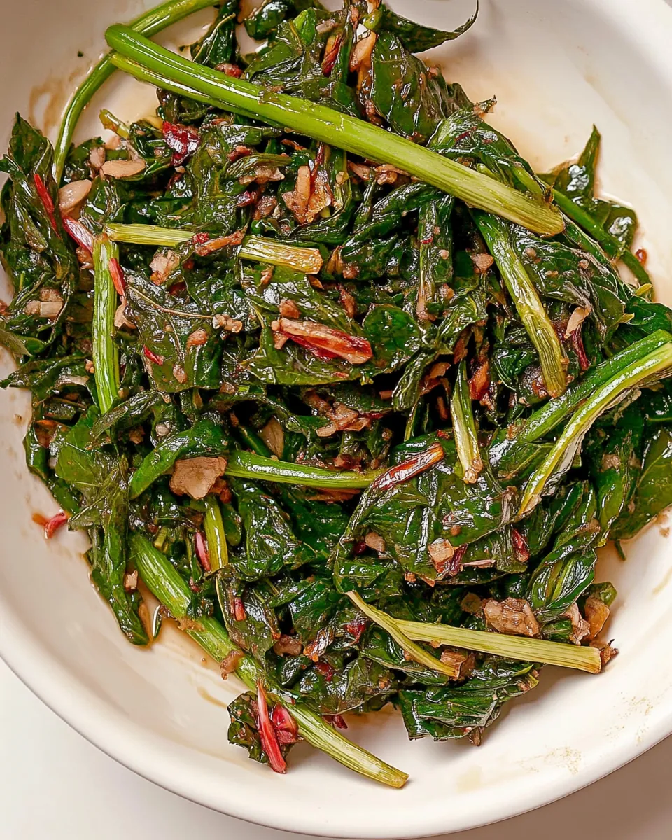 Sautéed Italian Dandelion Greens