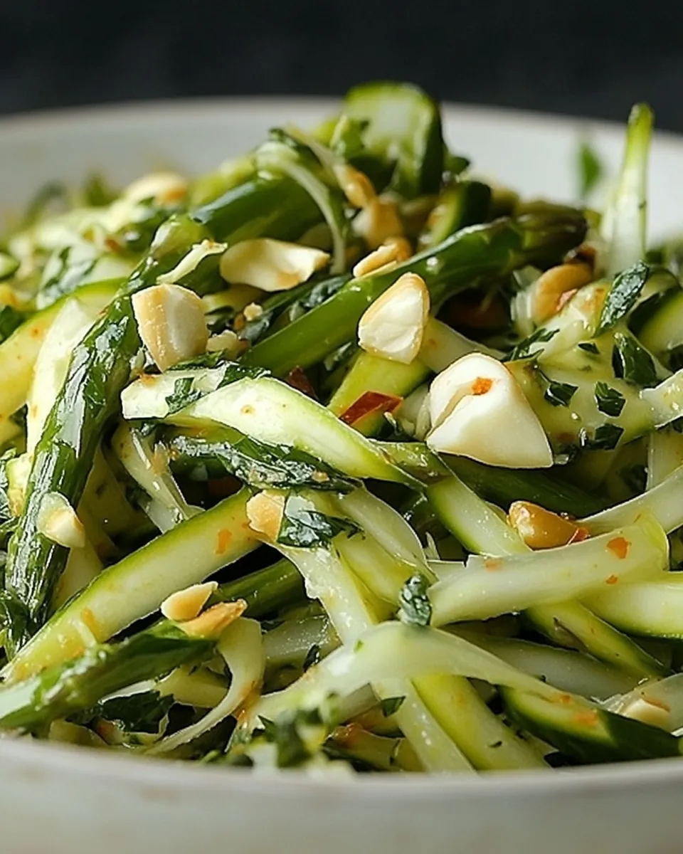 Shaved Asparagus Salad