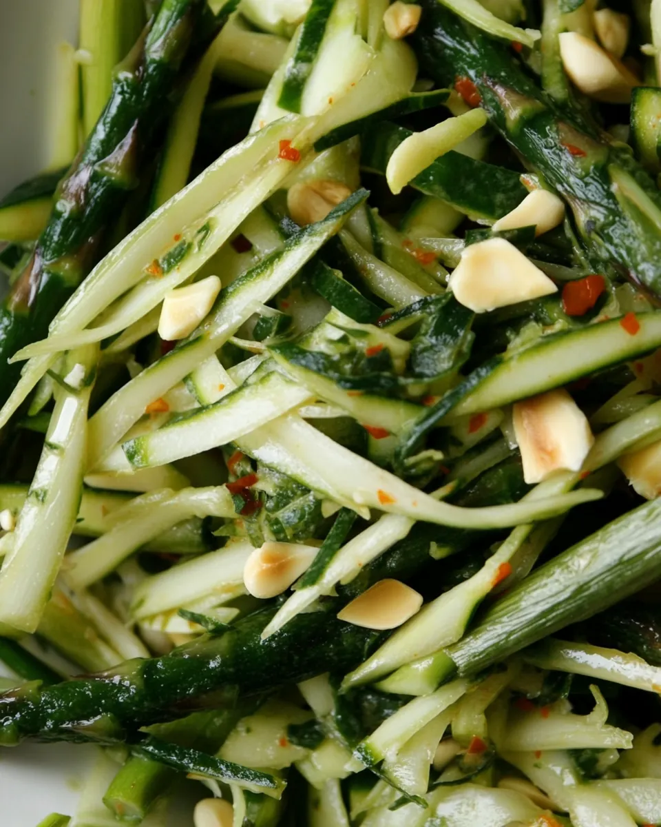 Shaved Asparagus Salad
