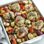 Sheet Pan Balsamic Herb Chicken and Vegetables