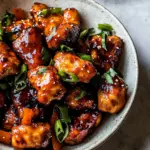 Sheet Pan Sticky Sweet and Sour Chicken
