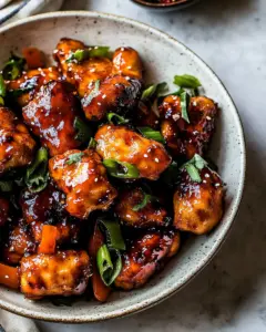 Sheet Pan Sticky Sweet and Sour Chicken