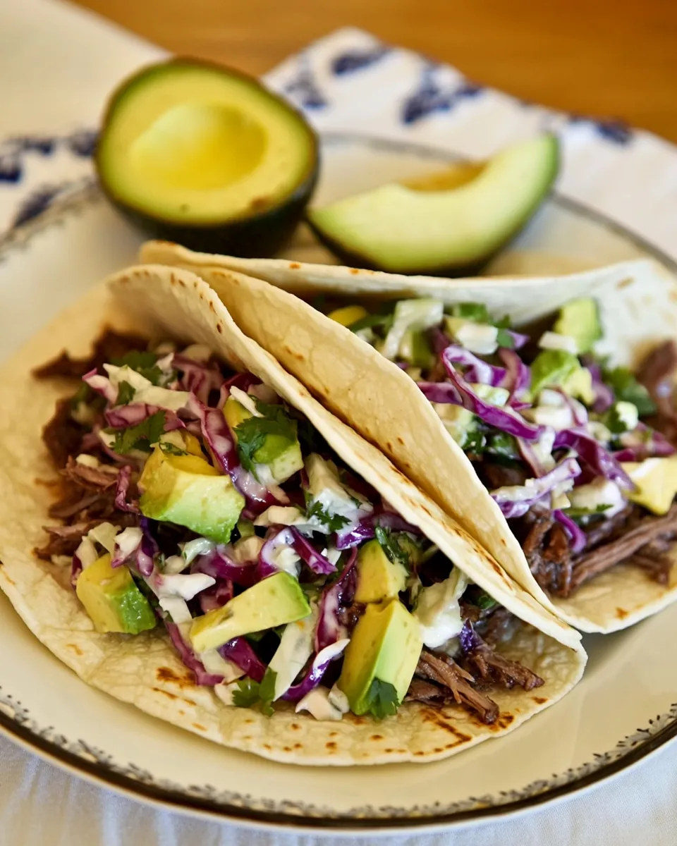 Shredded Beef Tacos