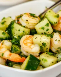 Shrimp Cucumber Salad