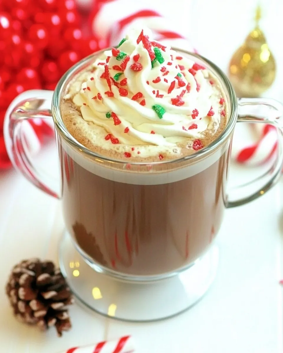 Skinny Peppermint Mocha Latte