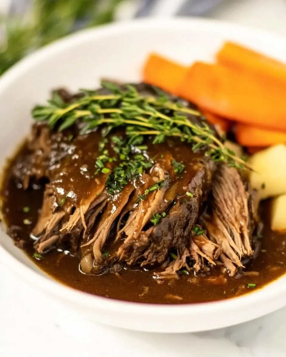 Slow Cooker 3 Packet Roast