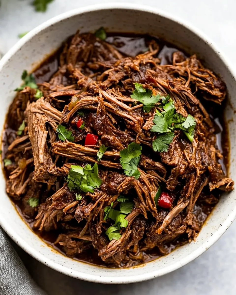 Slow Cooker Barbacoa Beef