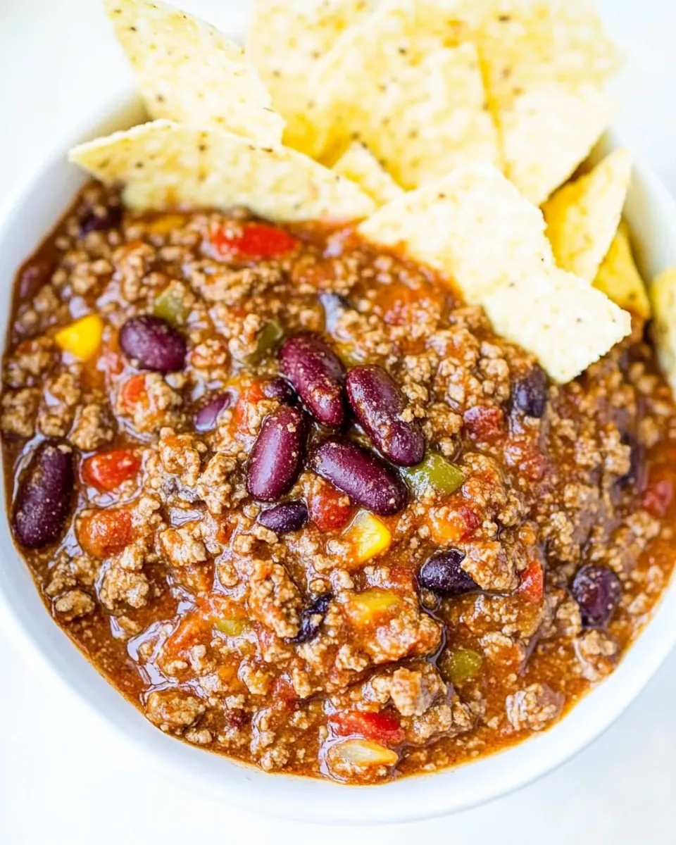 Slow Cooker Beef Chili