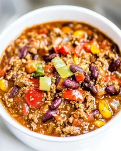 Slow Cooker Beef Chili