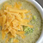 Slow Cooker Broccoli Cheddar Soup