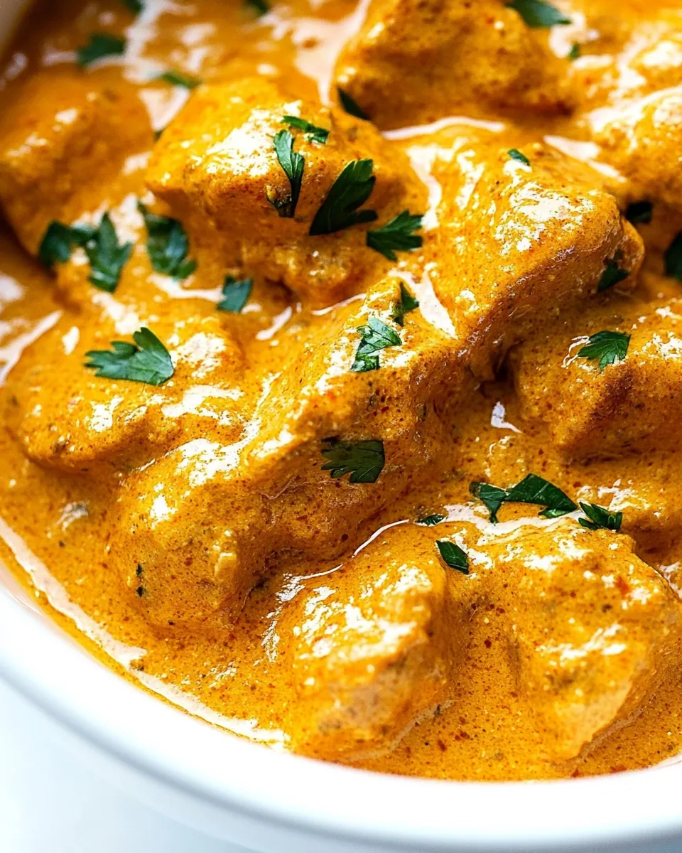 Slow Cooker Butter Chicken