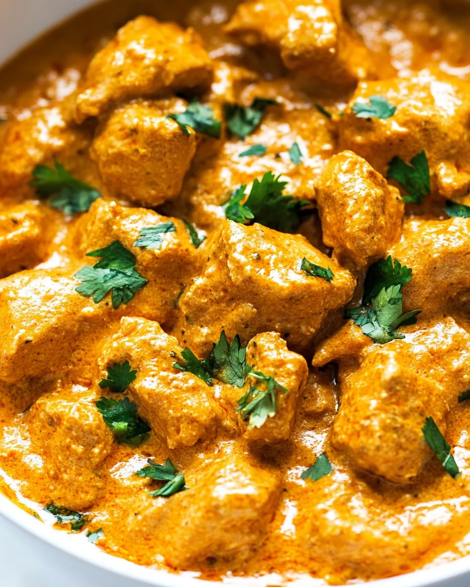 Slow Cooker Butter Chicken