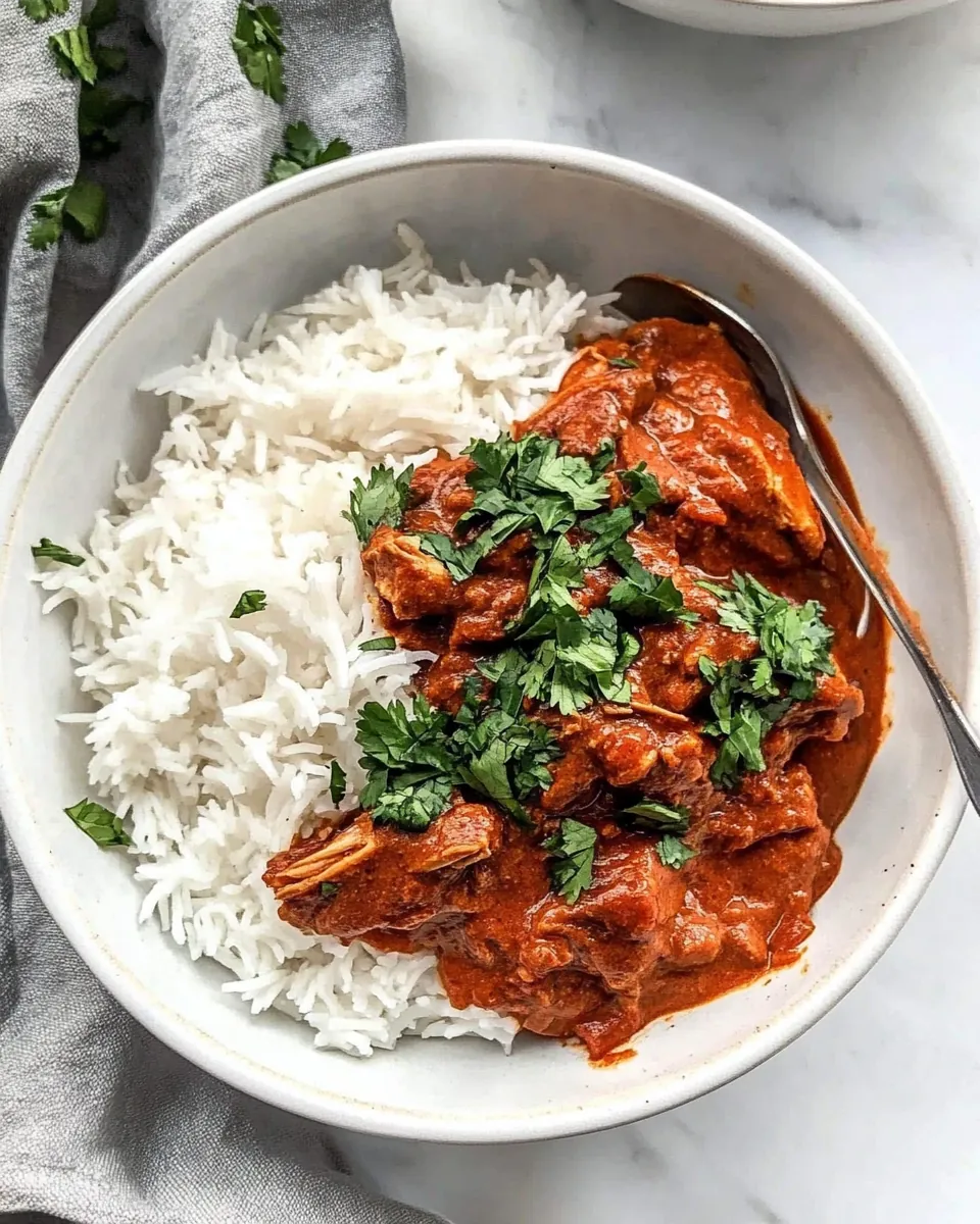 Slow Cooker Butter Chicken