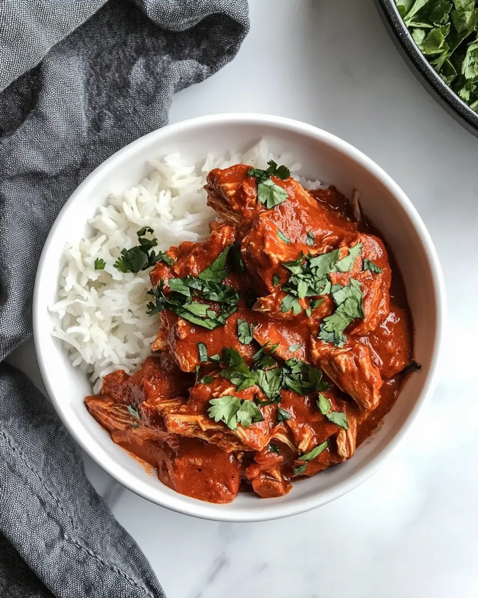 Slow Cooker Butter Chicken