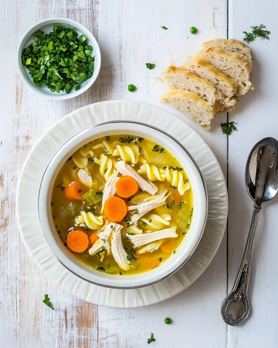 Slow Cooker Chicken Noodle Soup