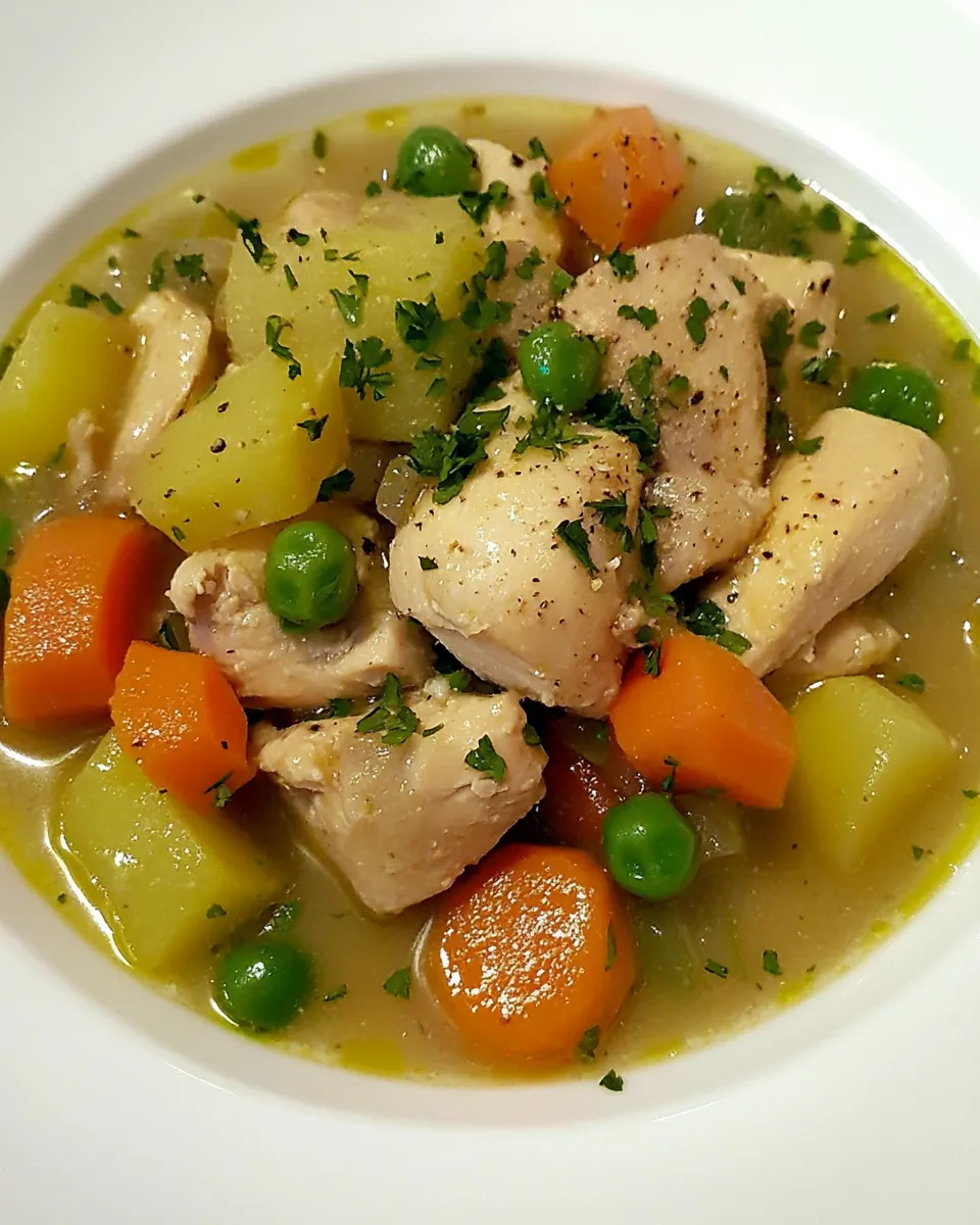 Slow Cooker Chicken Stew