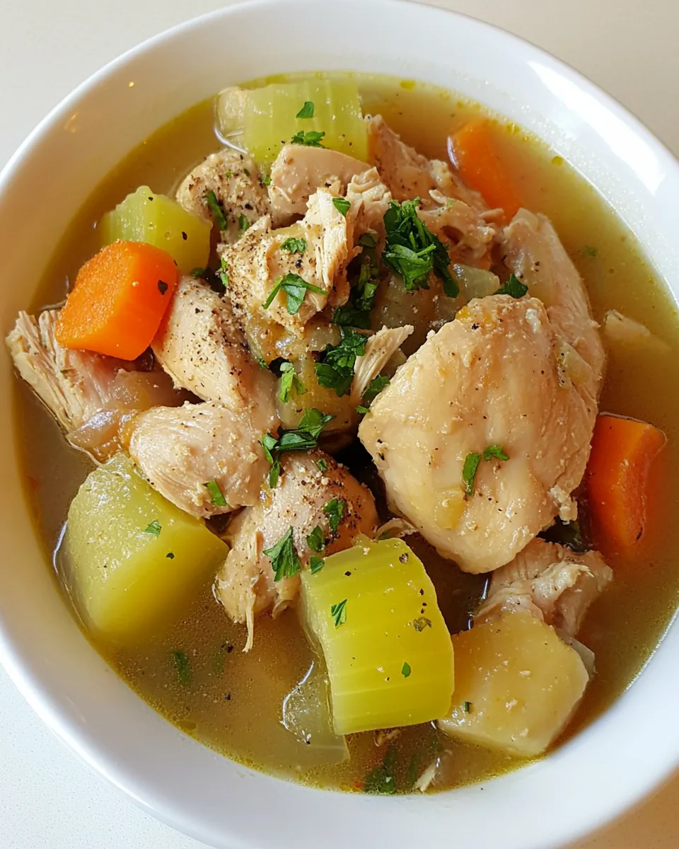 Slow Cooker Chicken Stew