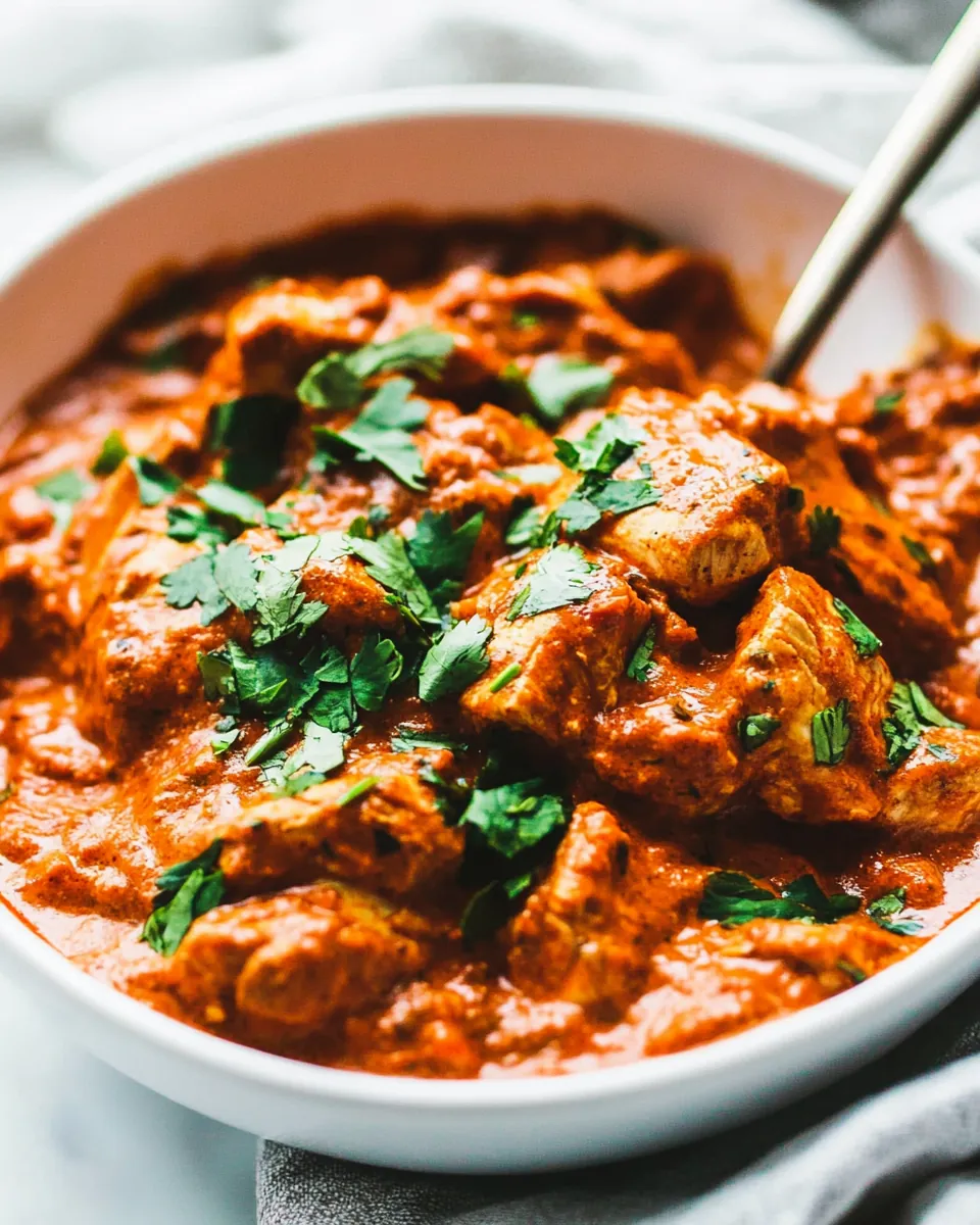 Slow Cooker Chicken Tikka Masala