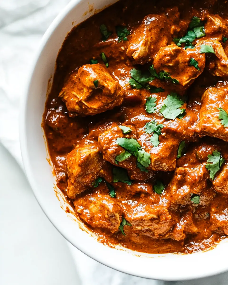 Slow Cooker Chicken Tikka Masala