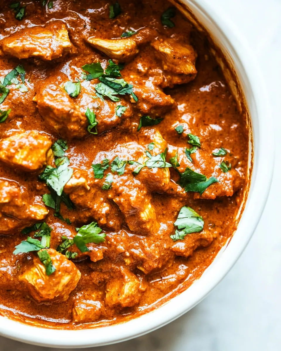 Slow Cooker Chicken Tikka Masala