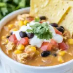 Slow Cooker Chicken Tortilla Soup