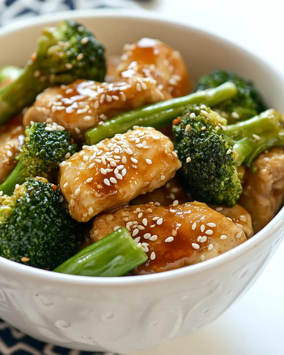 Slow Cooker Honey Sesame Chicken