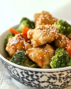 Slow Cooker Honey Sesame Chicken