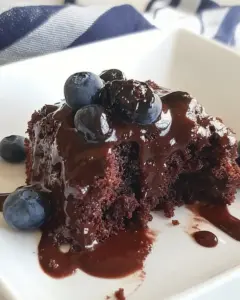 Slow Cooker Hot Fudge Pudding Cake