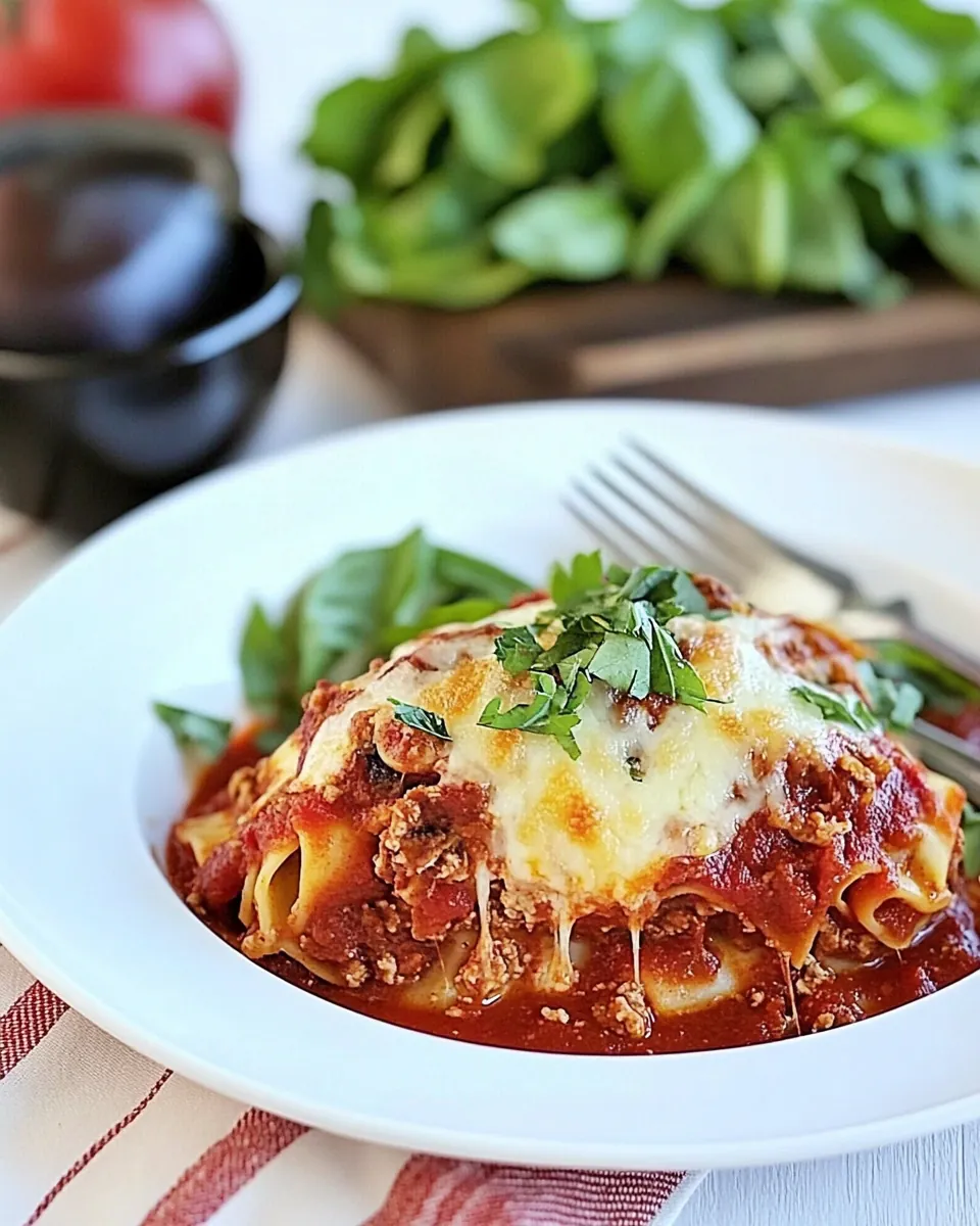 Slow Cooker Lasagna