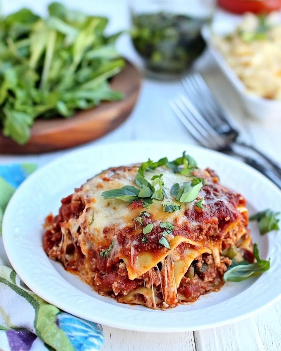 Slow Cooker Lasagna