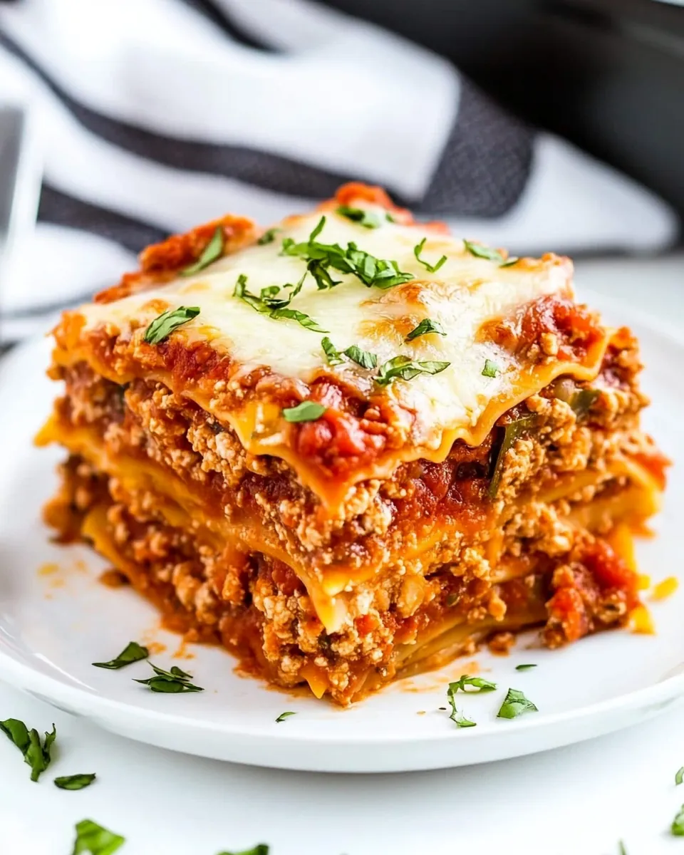 Slow Cooker Lasagna