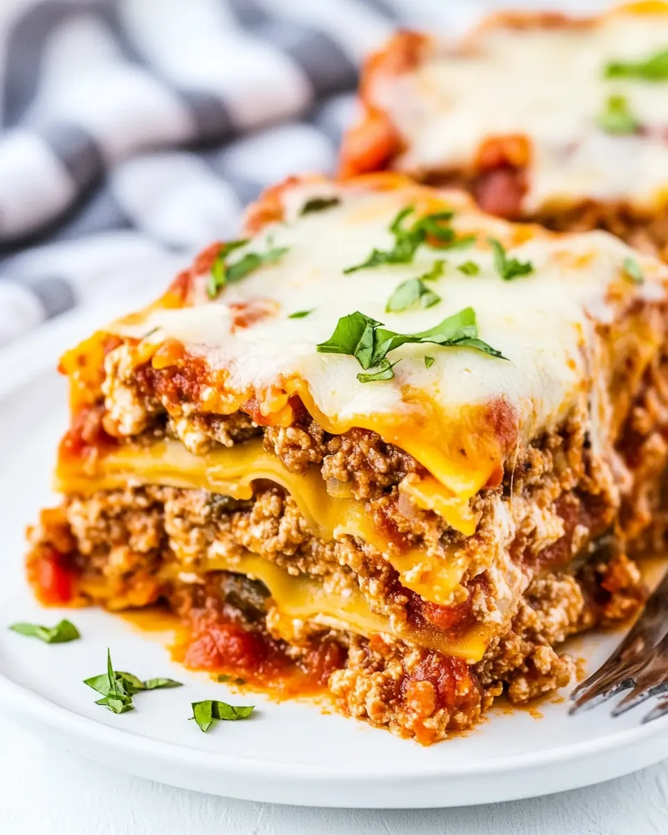 Slow Cooker Lasagna