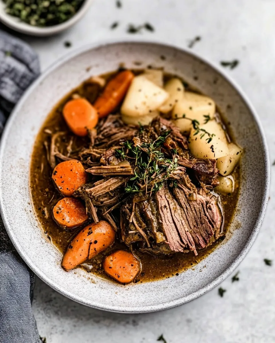 Slow Cooker Pot Roast
