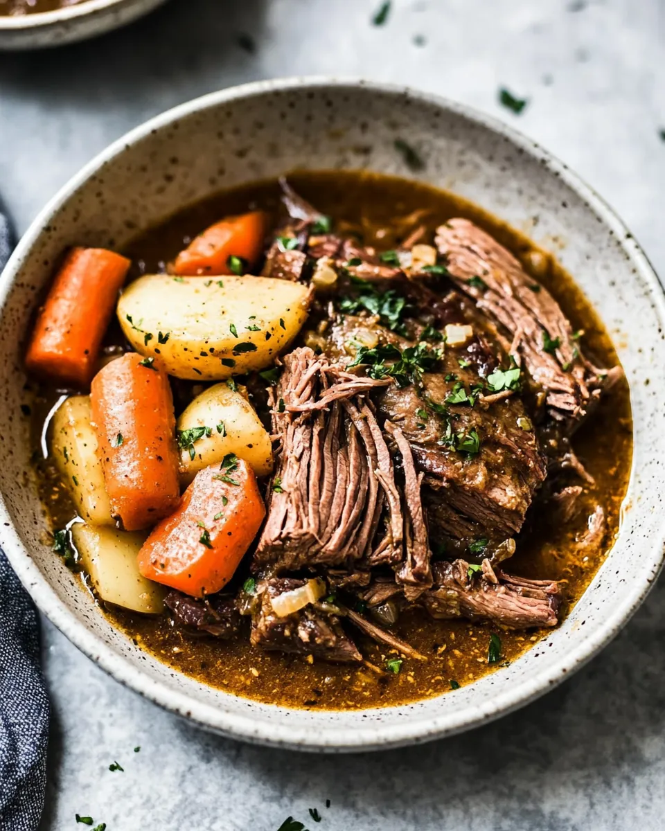 Slow Cooker Pot Roast