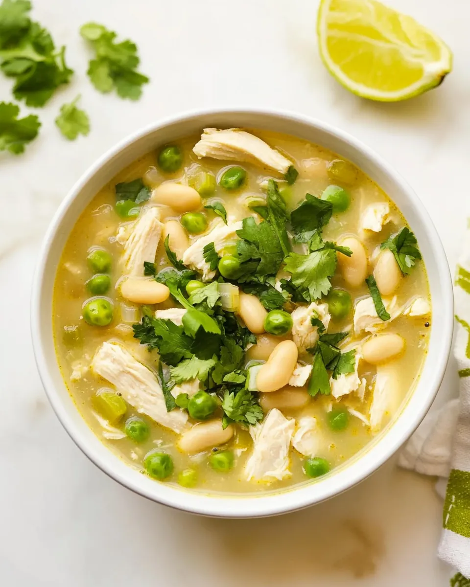 Slow Cooker White Chicken Chili