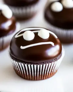 Small Batch Homemade Hostess Cupcakes