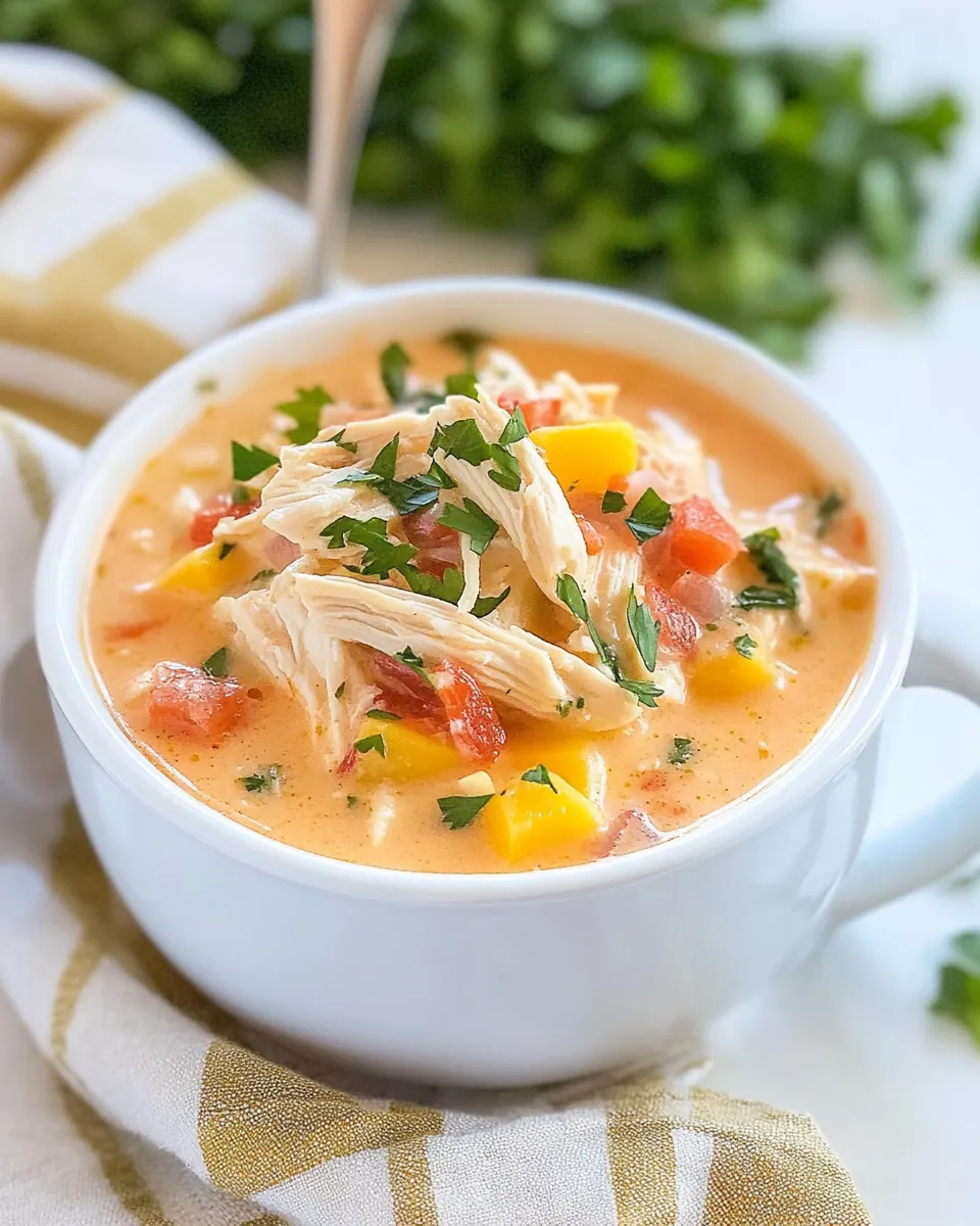 Smoked Chicken Chowder