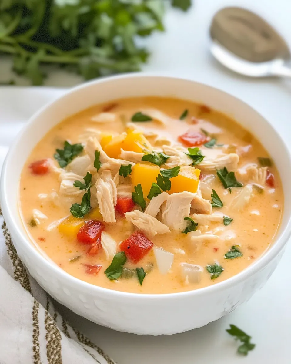 Smoked Chicken Chowder