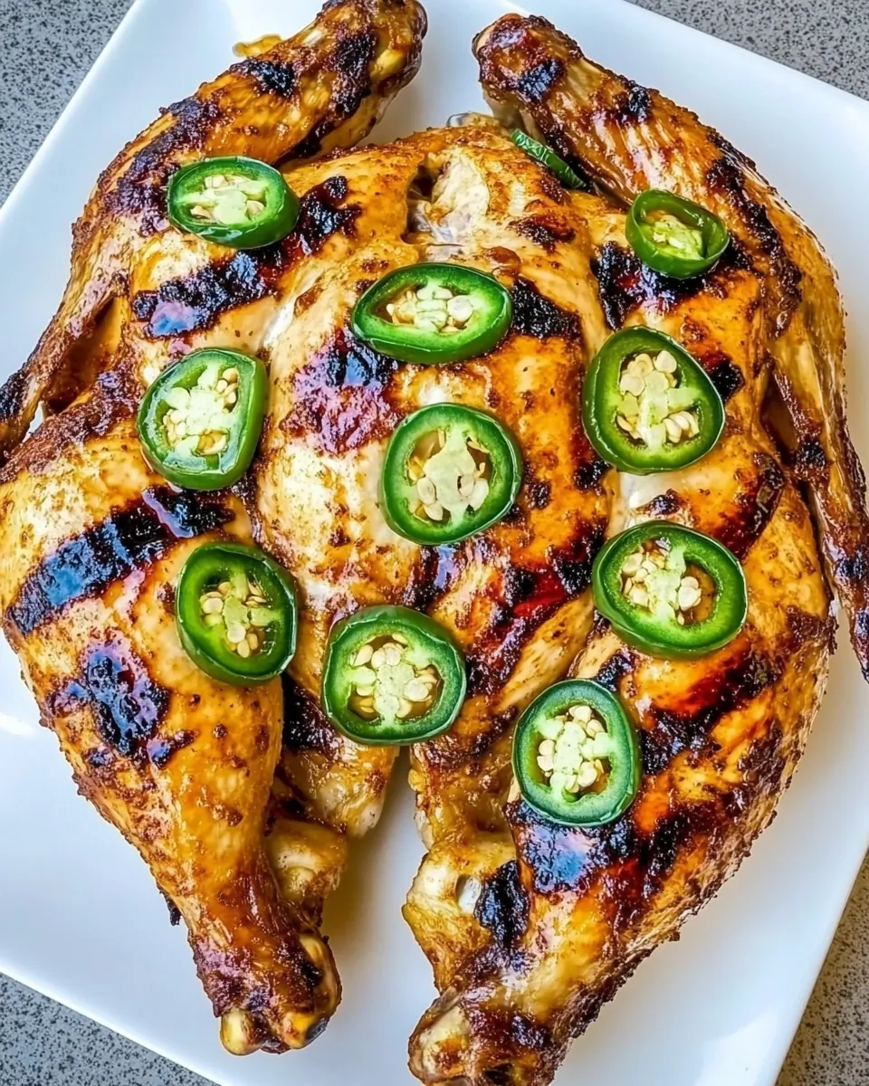 Smoked Spatchcock Chicken