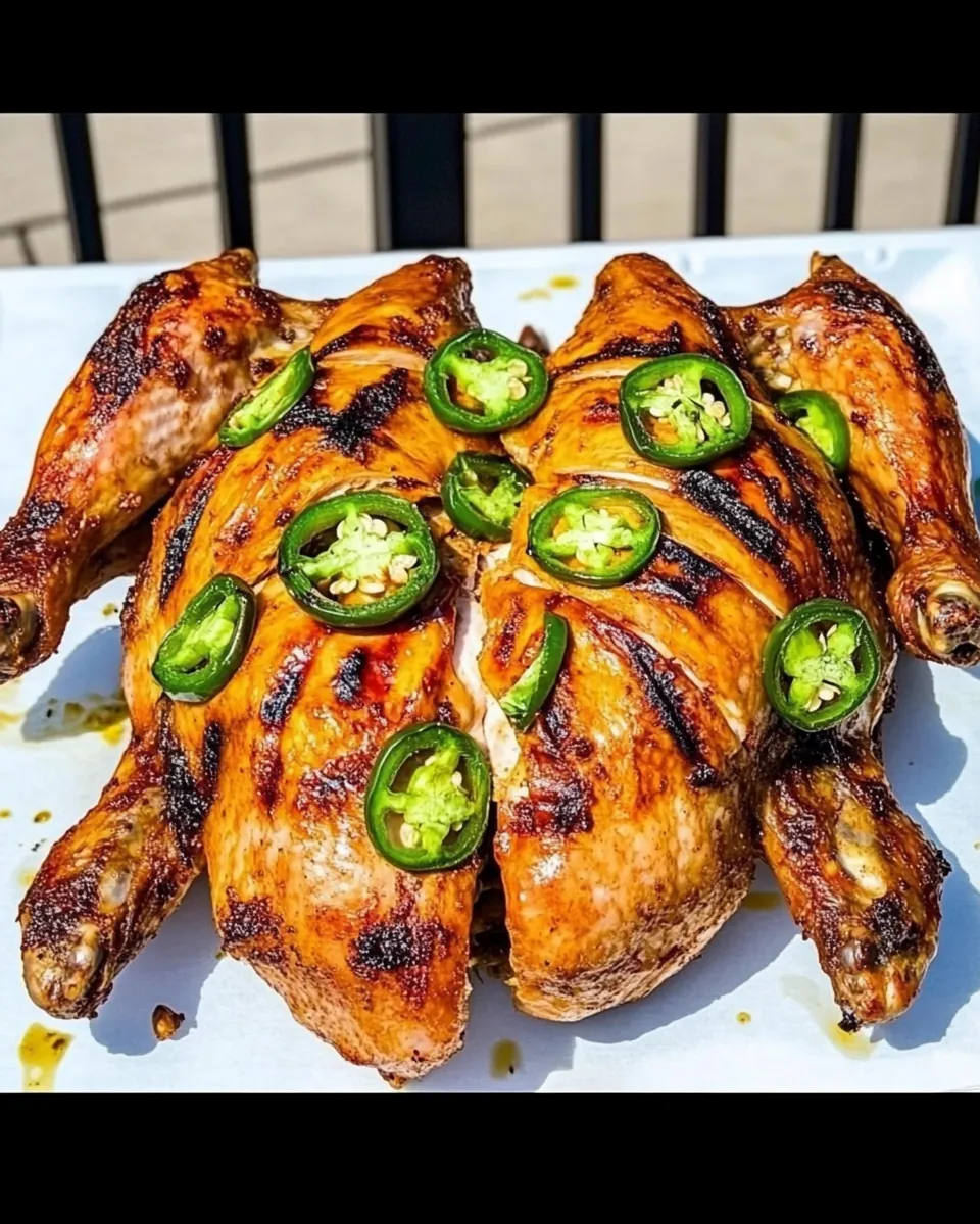 Smoked Spatchcock Chicken