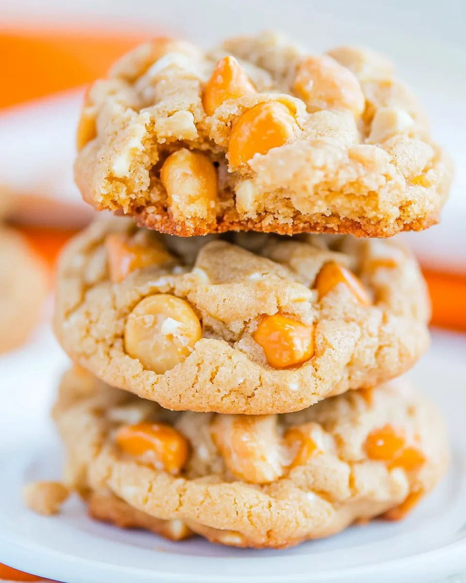 Soft and Chewy Honey Roasted Peanuts and Butterscotch Chip Cookies