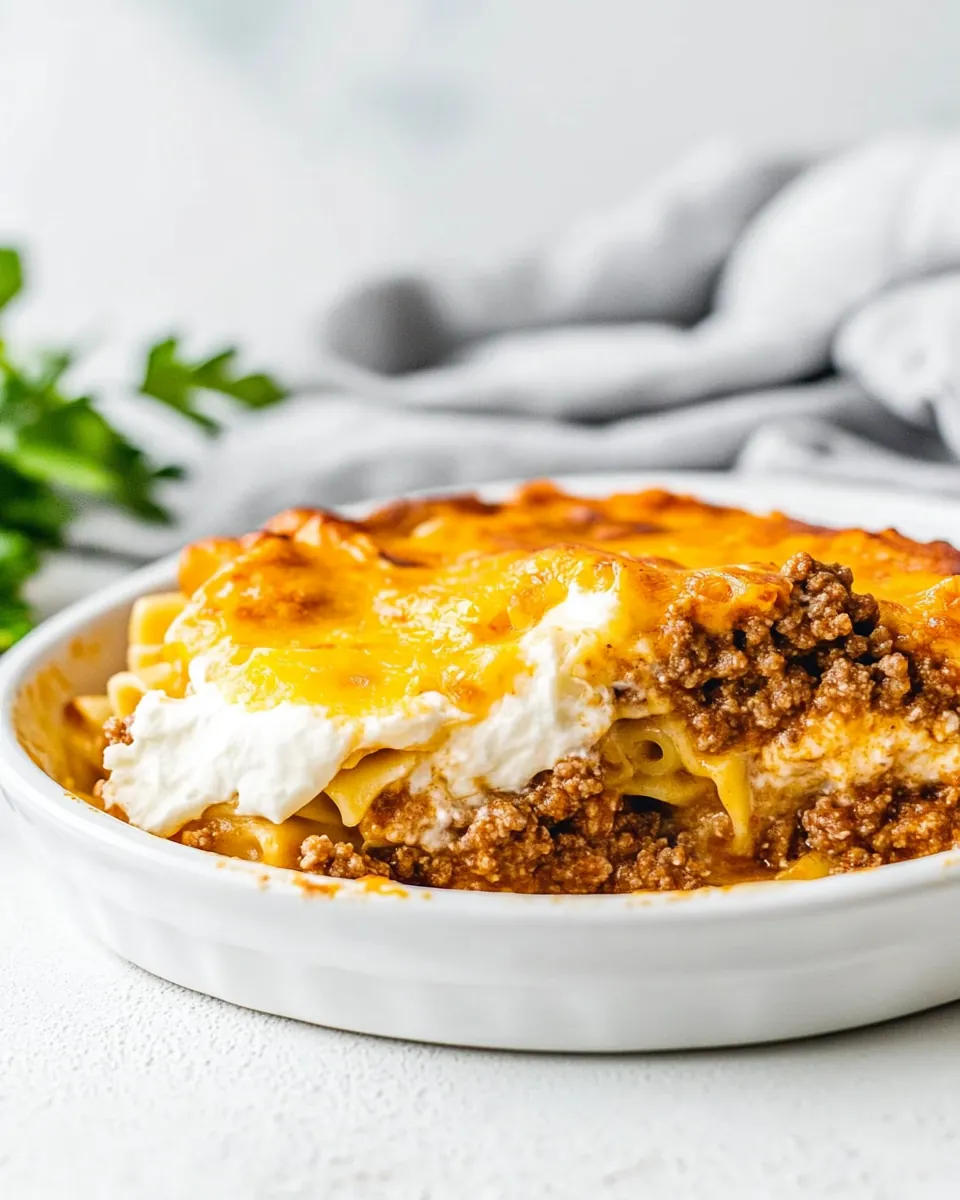 Sour Cream Noodle Bake