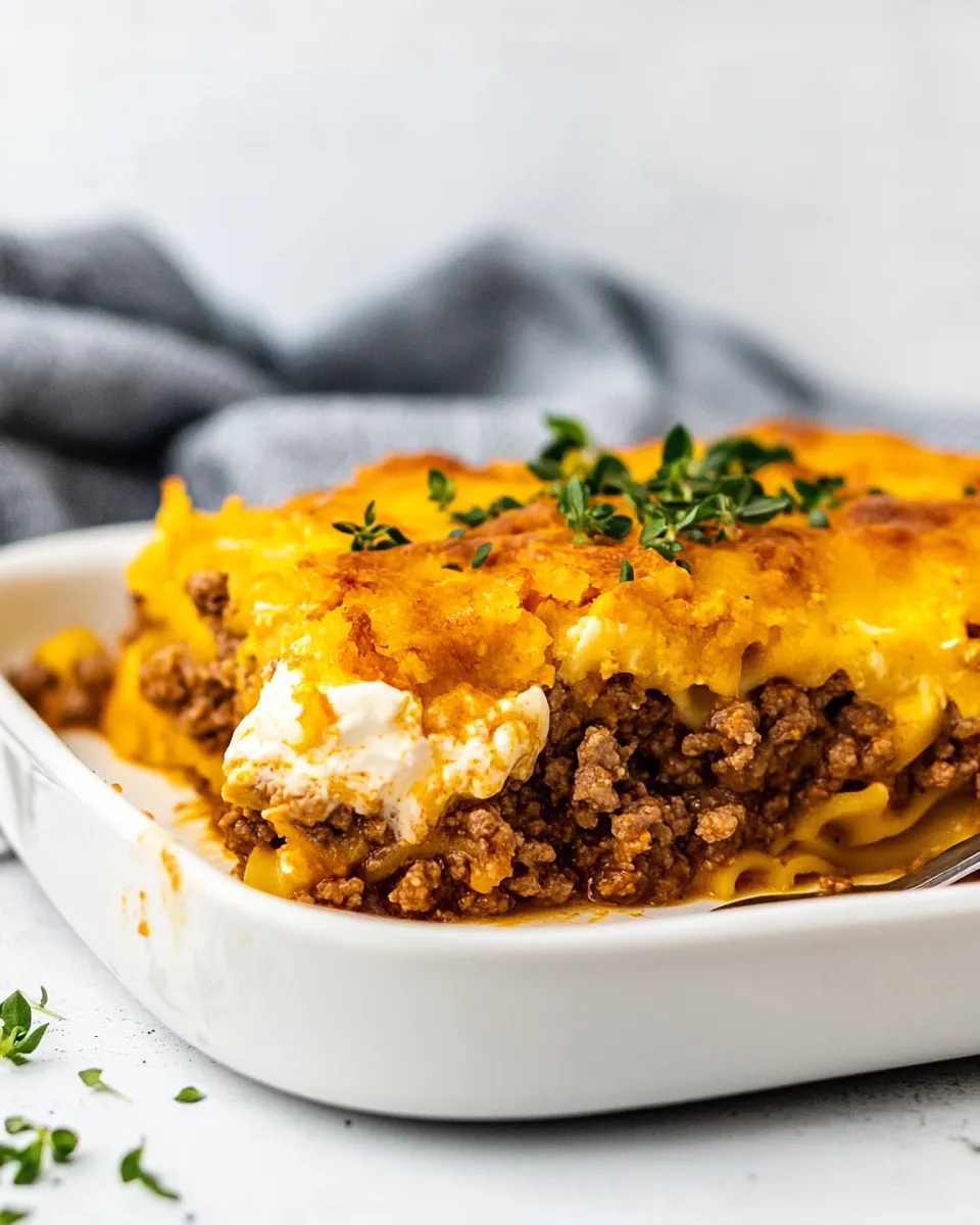 Sour Cream Noodle Bake