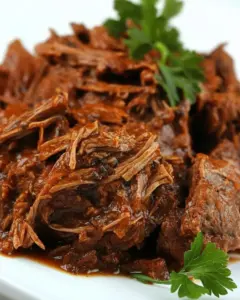 Sous Vide Grass Fed Shredded Beef Chuck Roast