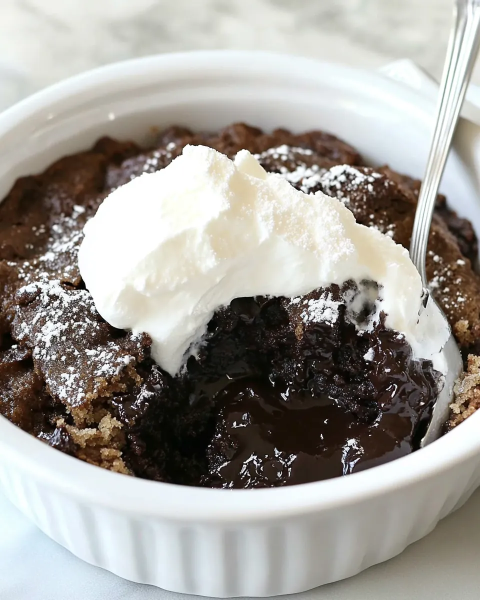Southern Chocolate Cobbler